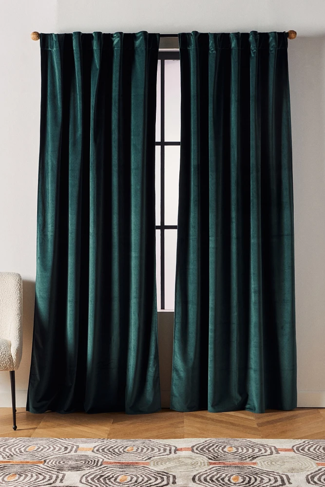 Velvet Louise Curtain