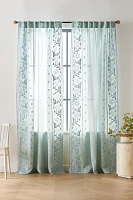 Embroidered Manette Curtain