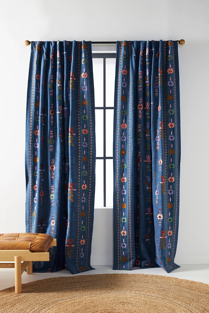 Embroidered Kacie Curtain