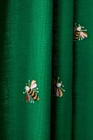 Embroidered Abeille Curtain