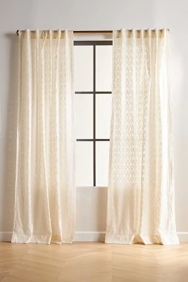 Bohana Sheer Woven Cotton Curtain