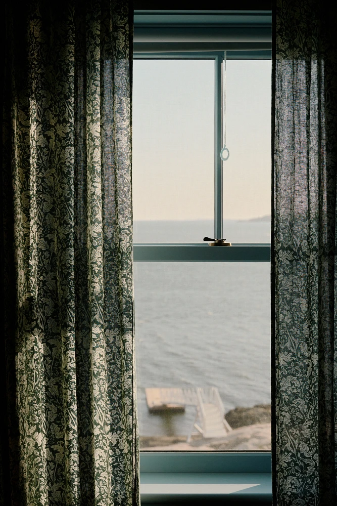 Hyacinth Printed Curtain