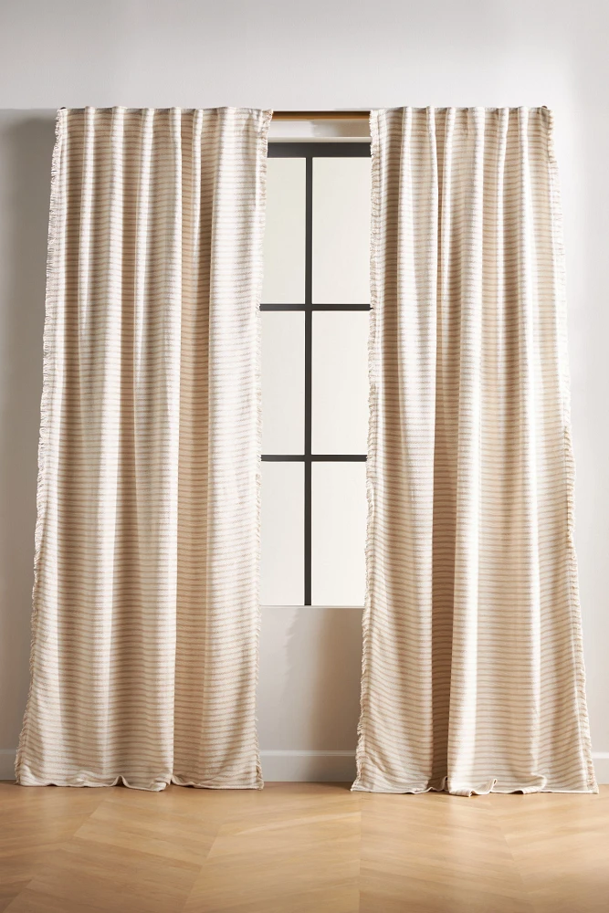 Luxe Linen Blend Blackout Curtain