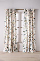 Hattie Cotton Floral Printed Curtain