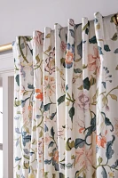 Hattie Cotton Floral Printed Curtain