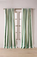 Woven Rugby Stripe Curtain