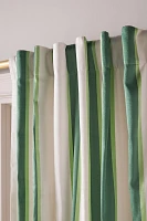 Woven Rugby Stripe Curtain