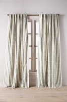 Costanza Woven Stripe Cotton Curtain