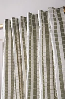 Costanza Woven Stripe Cotton Curtain