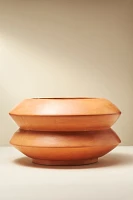 Geometric Stackable Terracotta Planter