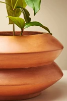 Geometric Stackable Terracotta Planter