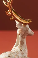 Winterland Animal Ceramic Pattern Bud Vase