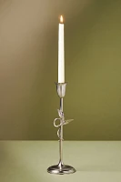 Hera Silver Metal Candleholder