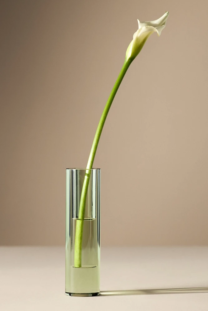 Cut Glass Stem Vase