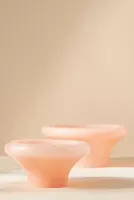 Pink Glass Decorative Bowl