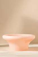 Pink Glass Decorative Bowl