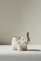 Trumpeting Elephant Pot