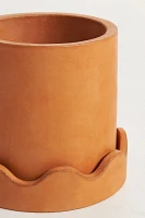 Scalloped Terracotta Pot