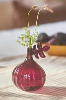 Harvest Glass Bud Vase