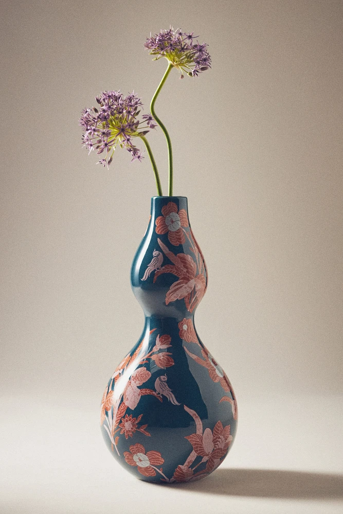 Jade Ceramic Floral Vase