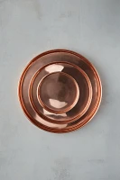 Habit & Form Solid Copper Circle Tray