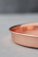 Habit & Form Solid Copper Circle Tray