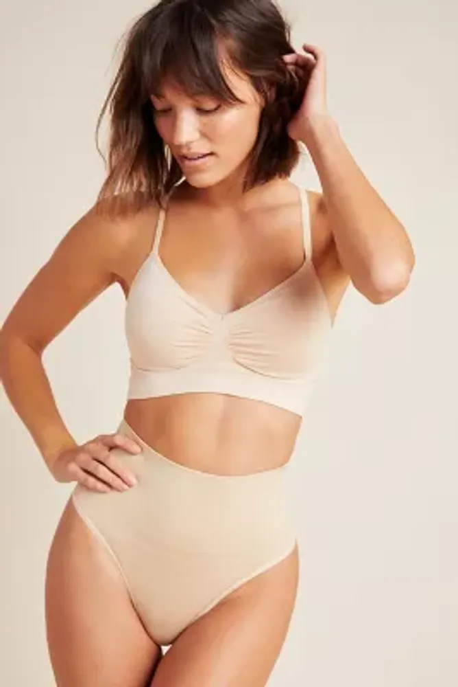 Barely There High Waist Shaper Thong
