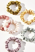 Satin Hair Ties, Set of 6