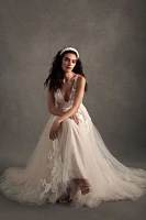 Willowby by Watters Hearst A-Line Tulle Wedding Gown