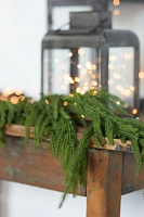 Faux Cryptomeria Garland