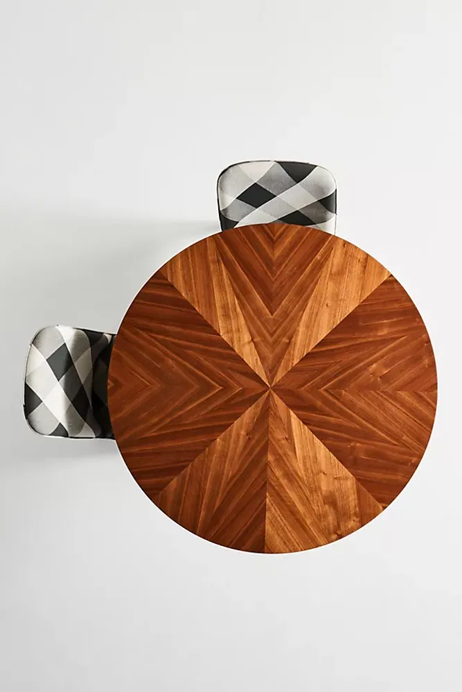 Quillen Marquetry Dining Table