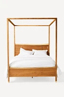 Prana Live-Edge Canopy Bed