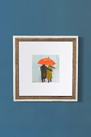 Umbrella Couple Wall Art