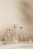 Zaza Lustered Wine Glasses, Set of 4