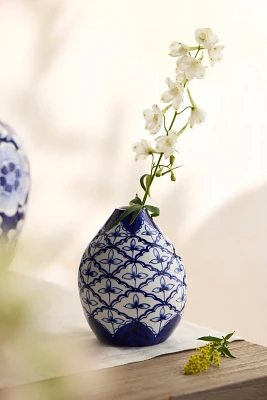 Chinoiserie Bud Vase