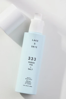 Lake & Skye 333 Sheer Fig + Salt Hair & Body Mist