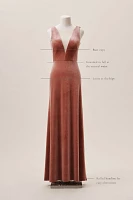 Jenny Yoo Logan Velvet Dress