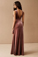 Jenny Yoo Logan Velvet Dress