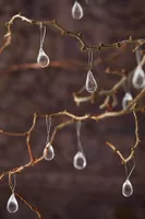 Mini Raindrop Glass Ornaments