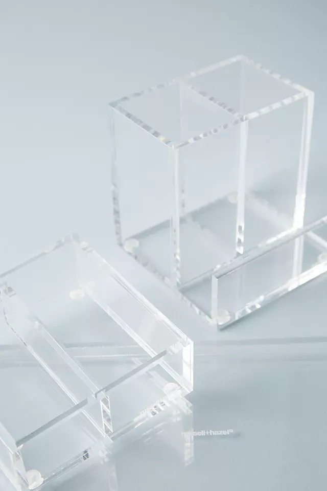 Russell Hazel Acrylic Box with Lid