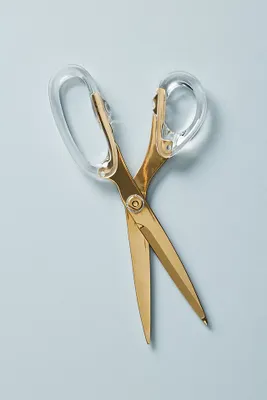 Golden Acrylic Scissors