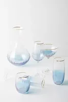 Waterfall Coupe Glasses, Set of 4