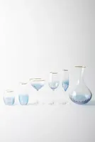 Waterfall Coupe Glasses, Set of 4