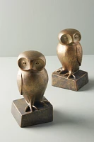 Wise Owl Bookends