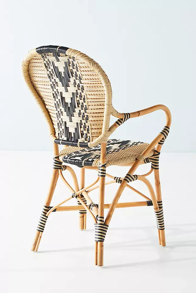 Capri Striped Indoor/Outdoor Bistro Chair