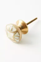 Mother-Of-Pearl Knobs, Set of 2