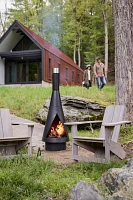 Angled Obelisk Chiminea