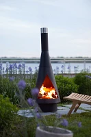 Angled Obelisk Chiminea