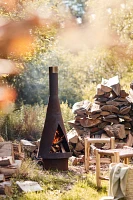 Angled Obelisk Chiminea