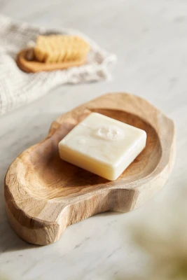 Teak Wood Soap Dish